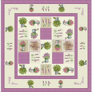 Lawenda I 100×100